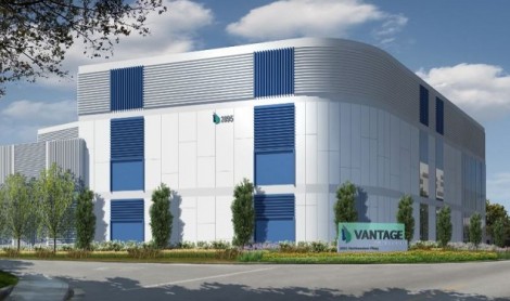 Rendering of Vantage Data Centers' future V6 data center in Santa Clara, California (Image: Vantage)
